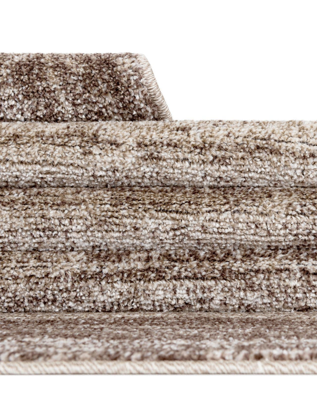 Light Brown 4' 1 x 4' 1 Del Mar Round Area Rug 100% Polypropylene Easy Clean Stain Resistant Vivid Modern Carpet Mat for Home Decor Interior Designing for Sale at Rug Engine