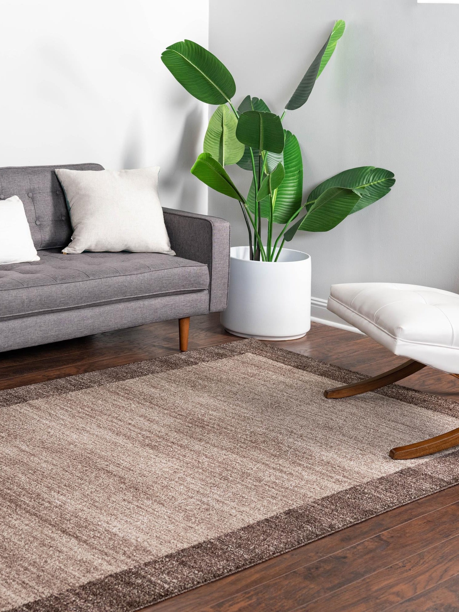Light Brown 3' 1 x 5' 3 Del Mar Rectangle Area Rug 100% Polypropylene Easy Clean Stain Resistant Vivid Modern Carpet Mat for Home Decor Interior Designing for Sale at Rug Engine