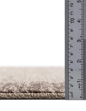 Light Brown 7' 1 x 10' Del Mar Rectangle Area Rug 100% Polypropylene Easy Clean Stain Resistant Vivid Modern Carpet Mat for Home Decor Interior Designing for Sale at Rug Engine