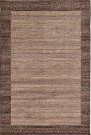 Light Brown 6' 1 x 9' Del Mar Rectangle Area Rug 100% Polypropylene Easy Clean Stain Resistant Vivid Modern Carpet Mat for Home Decor Interior Designing for Sale at Rug Engine