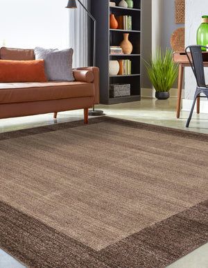 Light Brown 7' 10 x 7' 10 Del Mar Square Area Rug 100% Polypropylene Easy Clean Stain Resistant Vivid Modern Carpet Mat for Home Decor Interior Designing for Sale at Rug Engine