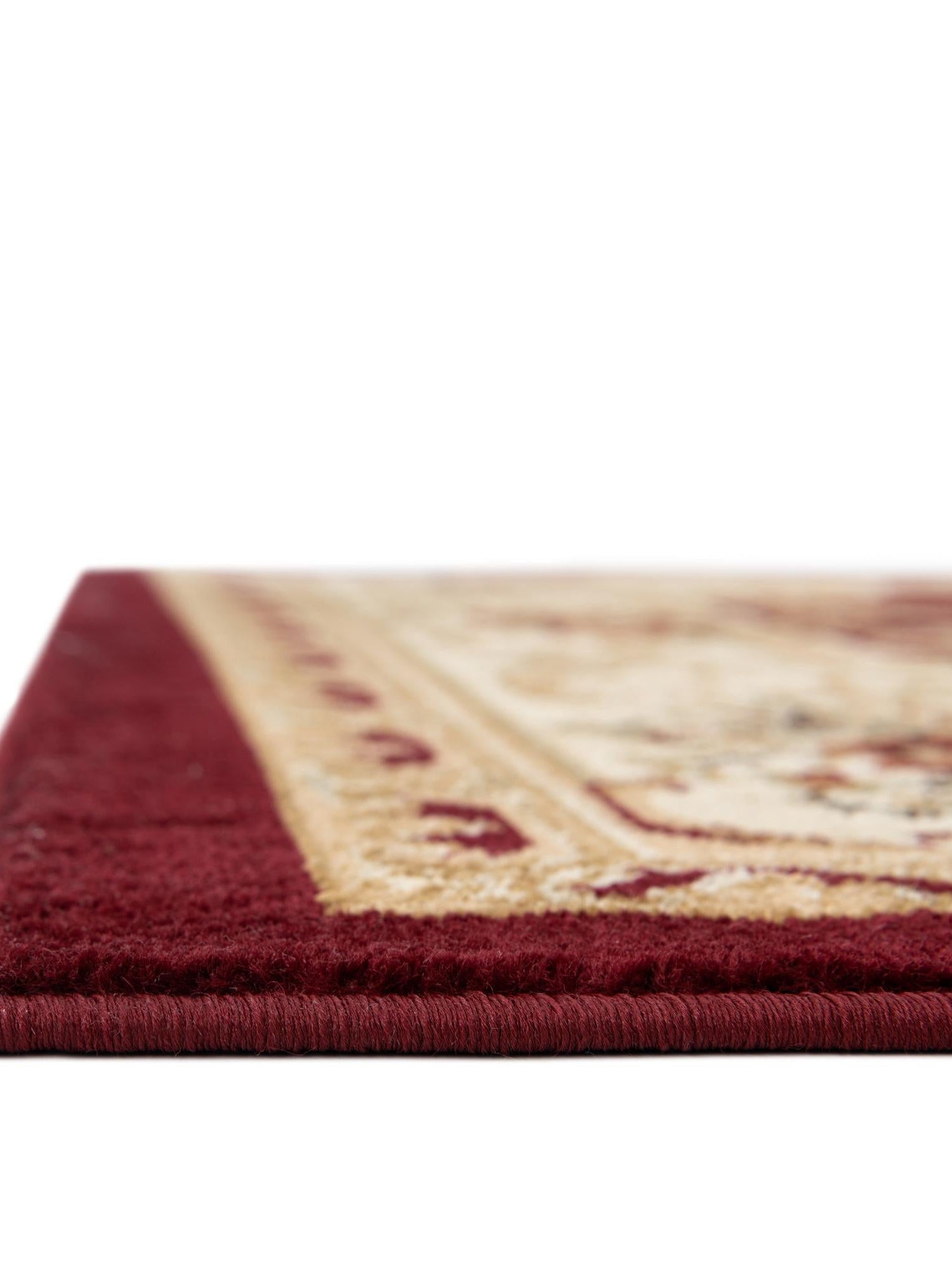 Red 3' 1 x 3' 1 Versailles Square Area Rug