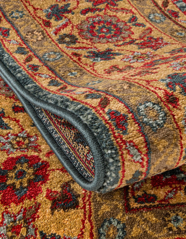 Blue 3' 1 x 5' 3 Edinburgh Rectangle Area Rug 100% Polypropylene Easy Clean With Cotton Backing Traditional Classic Design Carpet for Living, Dining Room, Office for Sale at Rug Engine