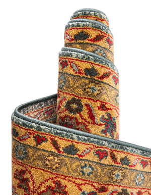 Blue 10' 6 x 16' 5 Edinburgh Rectangle Area Rug 100% Polypropylene Easy Clean With Cotton Backing Traditional Classic Design Carpet for Living, Dining Room, Office for Sale at Rug Engine