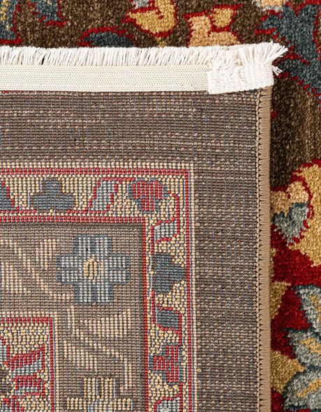 Light Brown 2' 7 x 10' Edinburgh Runner Area Rug 100% Polypropylene Easy Clean With Cotton Backing Traditional Classic Design Carpet for Living, Dining Room, Office for Sale at Rug Engine