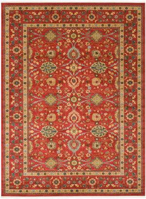 Red 10' x 13' 1 Edinburgh Rectangle Rug