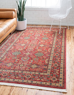 Red 5' 1 x 8' Edinburgh Rectangle Rug