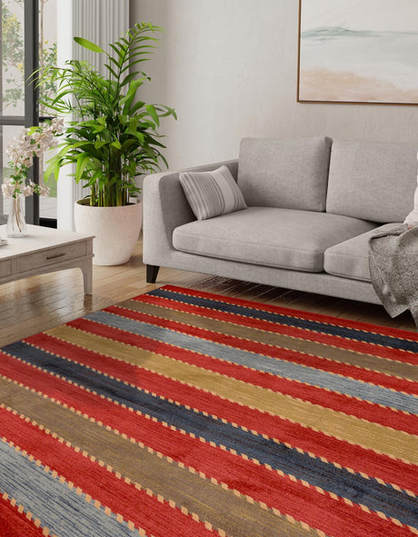 Multicolor 8' x 8' Fars Square Area Rug 100% Polypropylene Unique Traditional Carpet for Classical Living, Dining Room & Office Spaces for Sale at Rug Engine