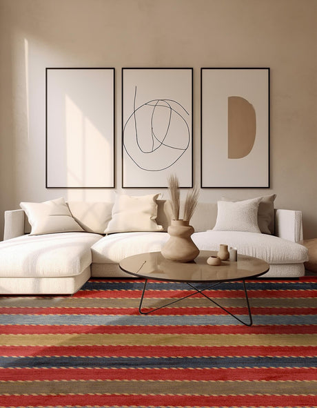 Multicolor 8' x 8' Fars Square Area Rug 100% Polypropylene Unique Traditional Carpet for Classical Living, Dining Room & Office Spaces for Sale at Rug Engine