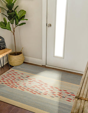 Blue 12' x 12' Fars Square Area Rug 100% Polypropylene Unique Traditional Carpet for Classical Living, Dining Room & Office Spaces for Sale at Rug Engine