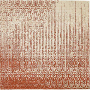 Red 7' 10 x 7' 10 Del Mar Square Area Rug 100% Polypropylene Easy Clean Stain Resistant Vivid Modern Carpet Mat for Home Decor Interior Designing for Sale at Rug Engine
