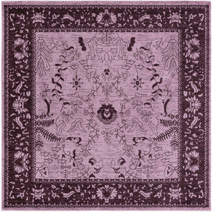 Purple 8' x 8' La Jolla Square Rug