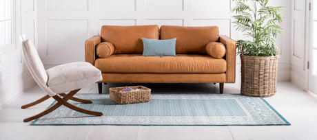 Turquoise 10' x 13' 1 Williamsburg Rectangle Area Rug 100% Polypropylene With Cotton Backing Durable Easy Clean Stain Resistant Carpet for Sale at Rug Engine