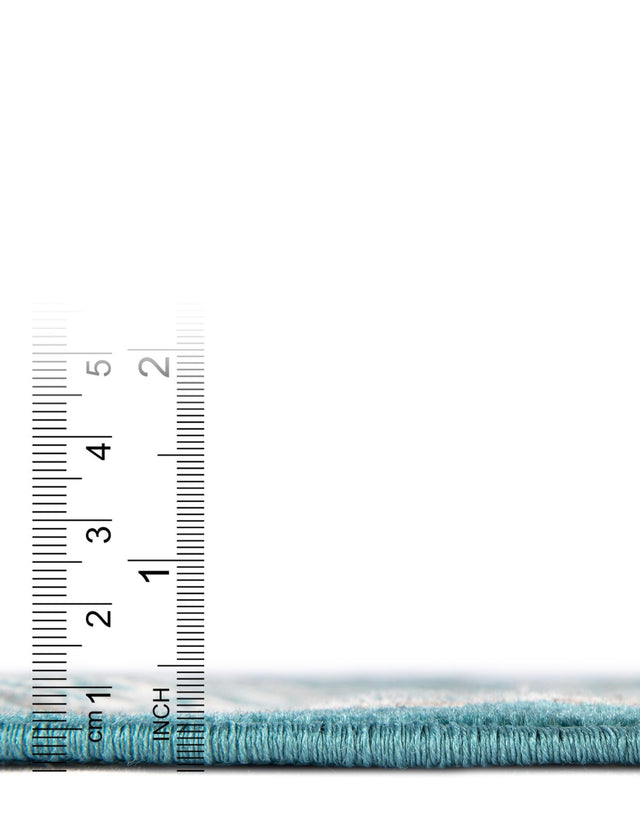 Turquoise 9' x 12' 2 Williamsburg Rectangle Rug