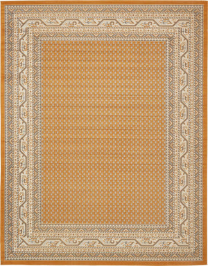 Orange 10' x 13' 1 Williamsburg Rectangle Area Rug 100% Polypropylene With Cotton Backing Durable Easy Clean Stain Resistant Carpet for Sale at Rug Engine