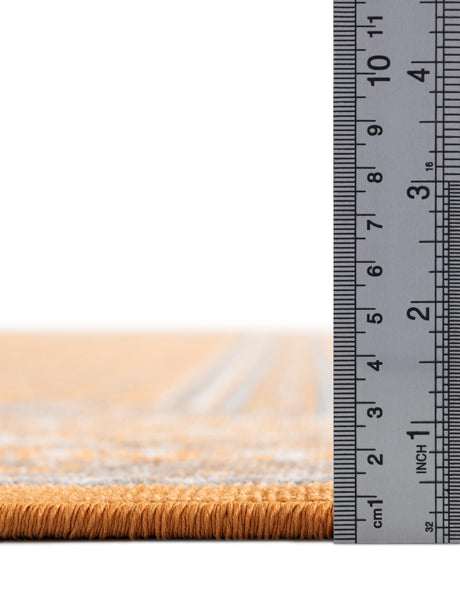Orange 2' 9 x 9' 10 Williamsburg Runner Area Rug 100% Polypropylene With Cotton Backing Durable Easy Clean Stain Resistant Carpet for Sale at Rug Engine