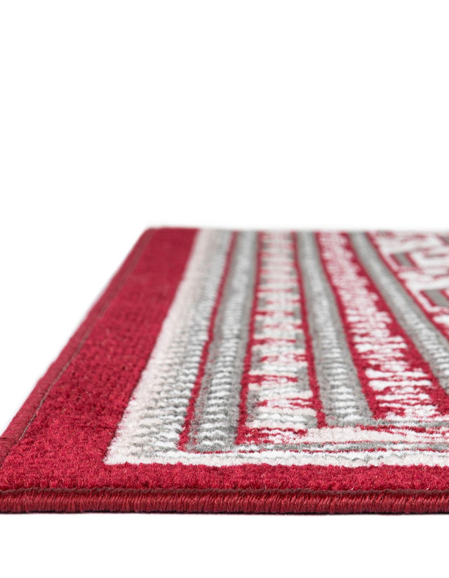 Red 9' x 12' 2 Williamsburg Rectangle Area Rug 100% Polypropylene With Cotton Backing Durable Easy Clean Stain Resistant Carpet for Sale at Rug Engine