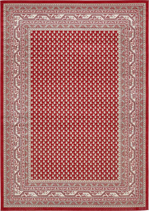 Red 7' 1 x 10' Williamsburg Rectangle Rug