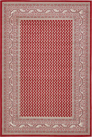 Red 6' 1 x 9' Williamsburg Rectangle Area Rug 100% Polypropylene With Cotton Backing Durable Easy Clean Stain Resistant Carpet for Sale at Rug Engine