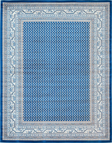 Blue 10' x 13' Williamsburg Rectangle Area Rug