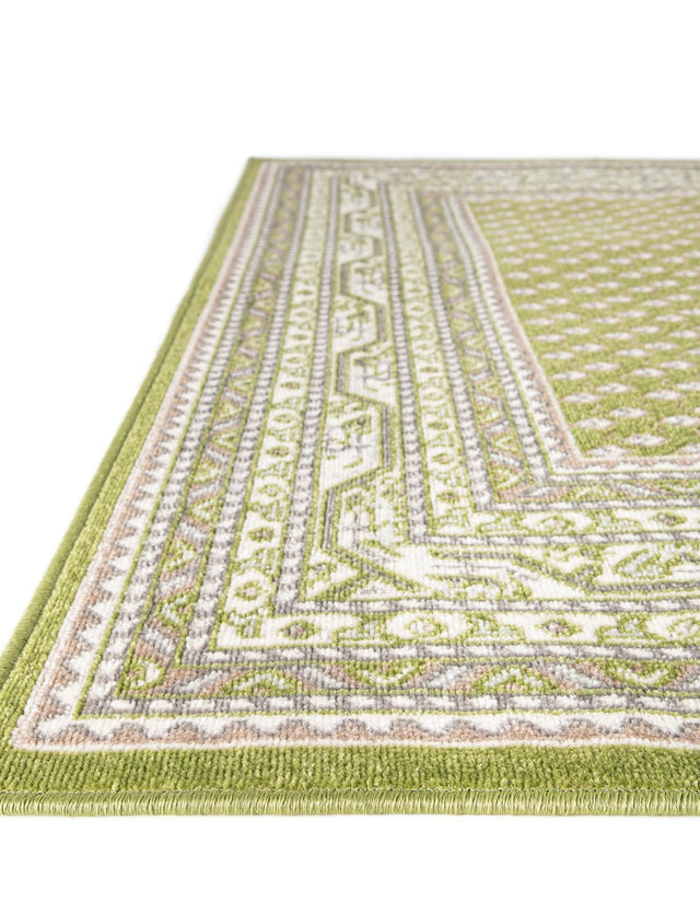Green 10' x 13' 1 Williamsburg Rectangle Area Rug 100% Polypropylene With Cotton Backing Durable Easy Clean Stain Resistant Carpet for Sale at Rug Engine