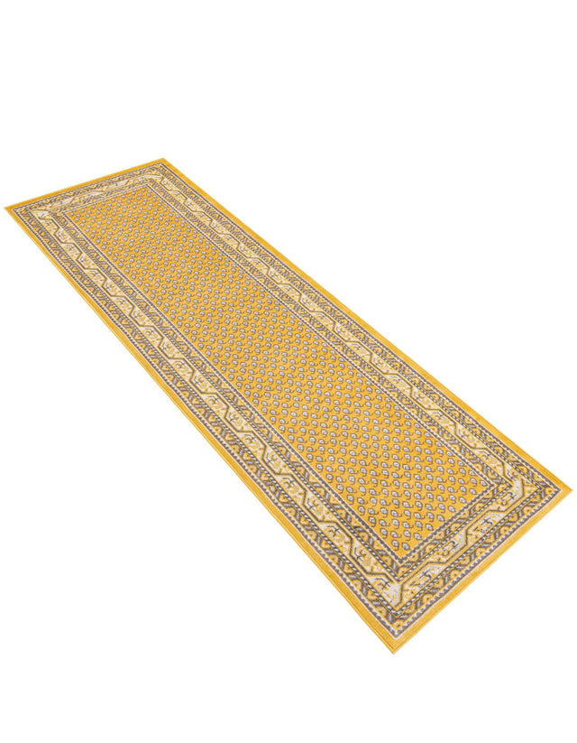 Yellow 2' 9 x 9' 10 Williamsburg Runner Area Rug 100% Polypropylene With Cotton Backing Durable Easy Clean Stain Resistant Carpet for Sale at Rug Engine