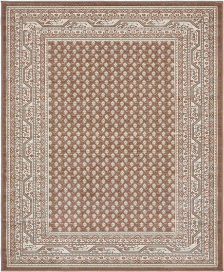 Brown 7' 10 x 10' Williamsburg Rectangle Area Rug