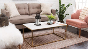 Brown 4' 1 x 6' 1 Williamsburg Rectangle Rug