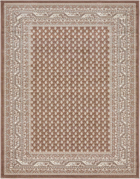 Brown 10' x 13' 1 Williamsburg Rectangle Area Rug