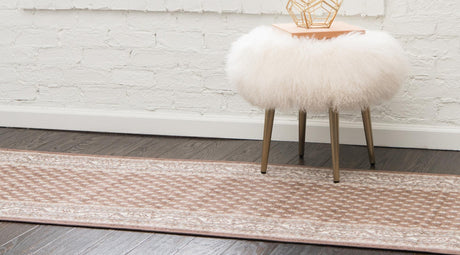 Brown 2' 9 x 9' 10 Williamsburg Runner Area Rug 100% Polypropylene With Cotton Backing Durable Easy Clean Stain Resistant Carpet for Sale at Rug Engine