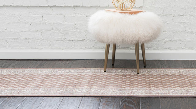 Brown 2' 9 x 9' 10 Williamsburg Runner Area Rug 100% Polypropylene With Cotton Backing Durable Easy Clean Stain Resistant Carpet for Sale at Rug Engine