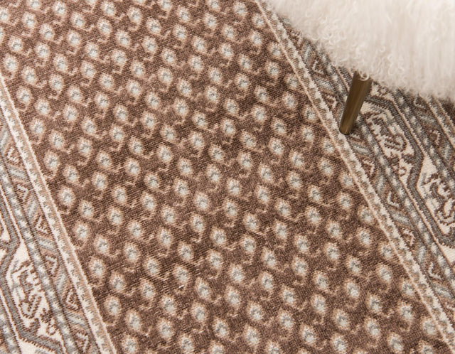 Brown 2' 9 x 9' 10 Williamsburg Runner Area Rug 100% Polypropylene With Cotton Backing Durable Easy Clean Stain Resistant Carpet for Sale at Rug Engine
