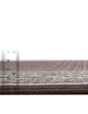 Brown 2' 9 x 9' 10 Williamsburg Runner Area Rug 100% Polypropylene With Cotton Backing Durable Easy Clean Stain Resistant Carpet for Sale at Rug Engine
