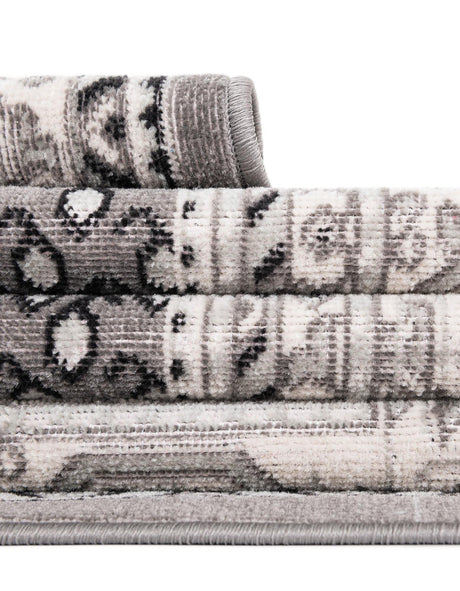 Gray 12' x 16' 1 Williamsburg Rectangle Area Rug 100% Polypropylene With Cotton Backing Durable Easy Clean Stain Resistant Carpet for Sale at Rug Engine