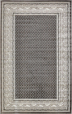 Gray 5' 3 x 8' Williamsburg Rectangle Area Rug 100% Polypropylene With Cotton Backing Durable Easy Clean Stain Resistant Carpet for Sale at Rug Engine