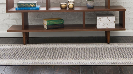 Gray 2' x 8' Williamsburg Runner Area Rug 100% Polypropylene With Cotton Backing Durable Easy Clean Stain Resistant Carpet for Sale at Rug Engine