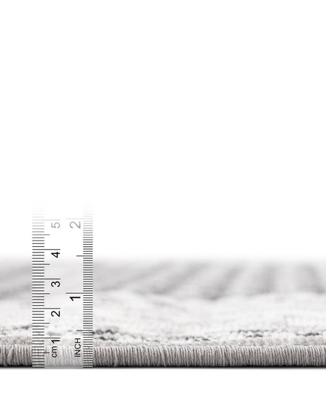 Gray 2' 9 x 9' 10 Williamsburg Runner Area Rug Discounted Clearance Final Sale 100% Polypropylene With Cotton Backing Durable Easy Clean Stain Resistant Carpet for Sale at Rug Engine