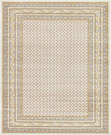Beige 8' x 10' Williamsburg Rectangle Area Rug