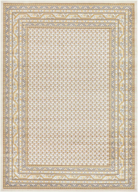 Beige 7' 1 x 10' Williamsburg Rectangle Area Rug