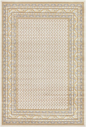 Beige 6' 1 x 9' Williamsburg Rectangle Area Rug