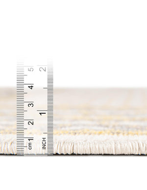 Beige 3' x 10' Williamsburg Runner Rug