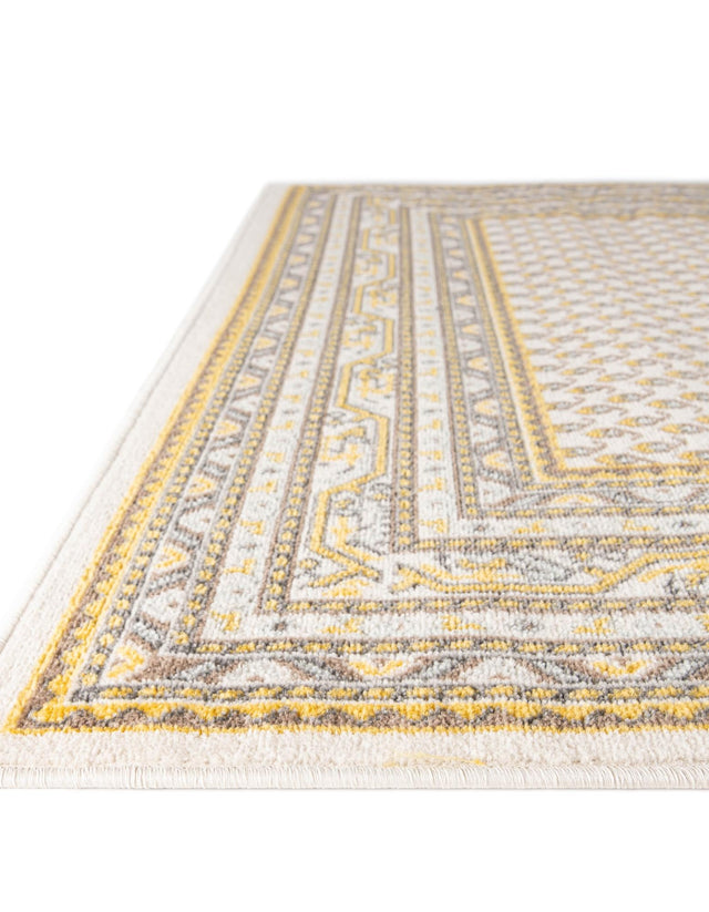 Beige 3' x 10' Williamsburg Runner Rug