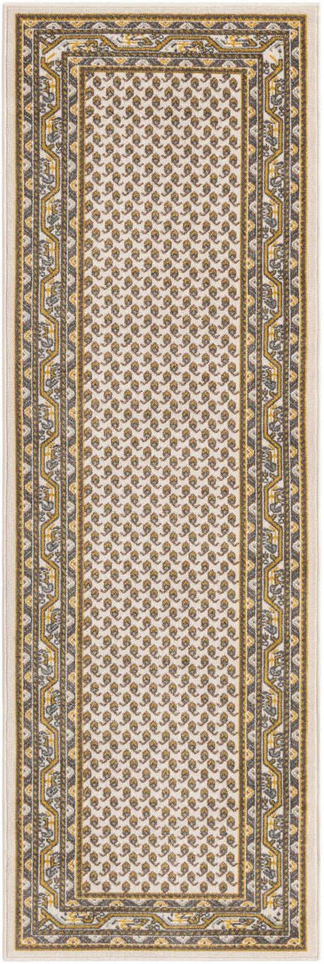 Beige 2' 9 x 9' 10 Williamsburg Runner Area Rug