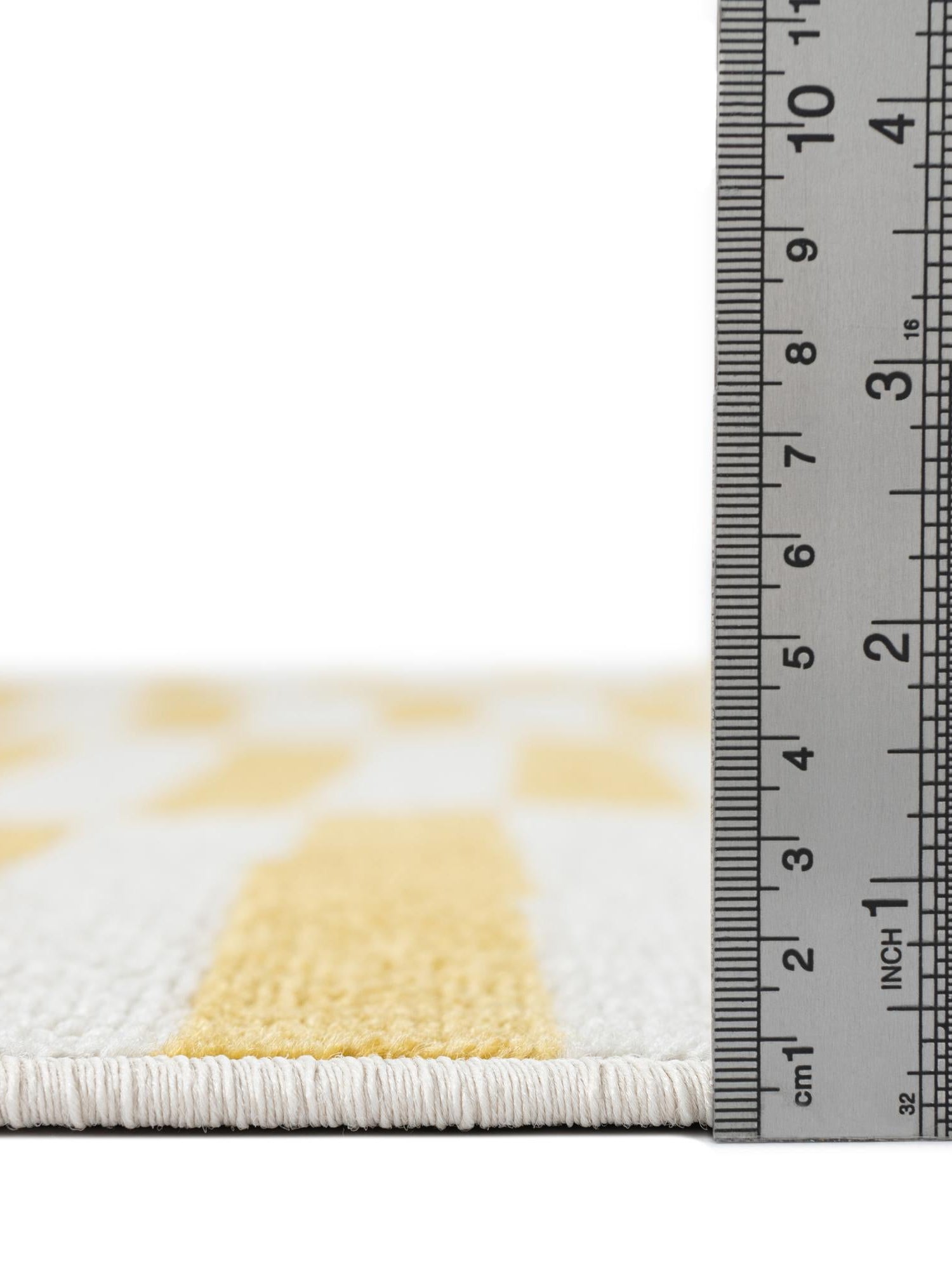 Yellow 7' x 10' Williamsburg Rectangle Area Rug 100% Polypropylene With Cotton Backing Durable Easy Clean Stain Resistant Carpet for Sale at Rug Engine