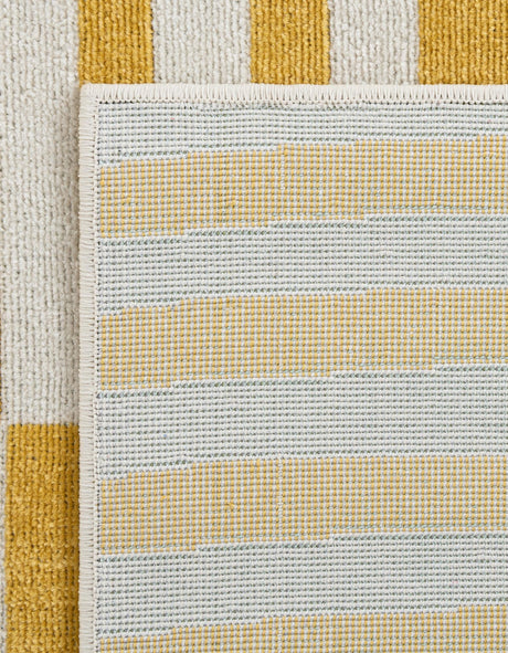 Yellow 9' x 12' 2 Williamsburg Rectangle Area Rug 100% Polypropylene With Cotton Backing Durable Easy Clean Stain Resistant Carpet for Sale at Rug Engine