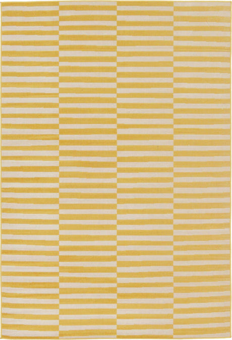 Yellow 6' 1 x 9' Williamsburg Rectangle Area Rug