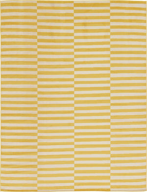 Yellow 9' x 12' 2 Williamsburg Rectangle Area Rug 100% Polypropylene With Cotton Backing Durable Easy Clean Stain Resistant Carpet for Sale at Rug Engine