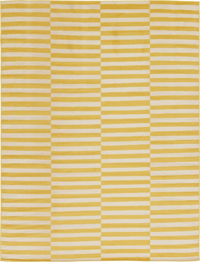 Yellow 9' x 12' 2 Williamsburg Rectangle Area Rug 100% Polypropylene With Cotton Backing Durable Easy Clean Stain Resistant Carpet for Sale at Rug Engine