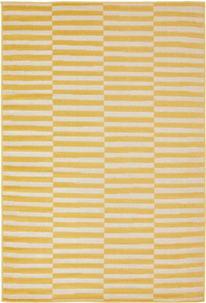 Yellow 4' 1 x 6' 1 Williamsburg Rectangle Area Rug 100% Polypropylene With Cotton Backing Durable Easy Clean Stain Resistant Carpet for Sale at Rug Engine