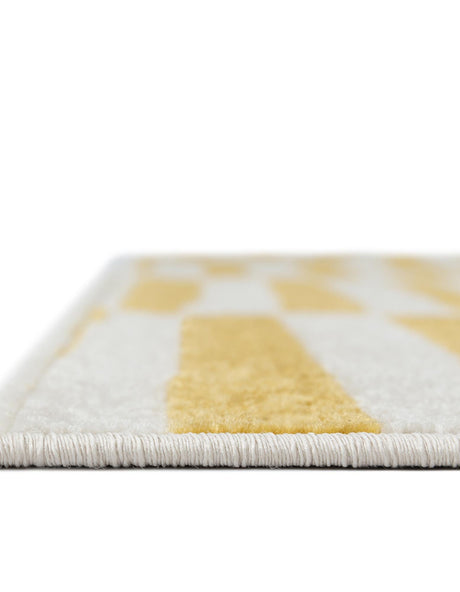 Yellow 2' 9 x 9' 10 Williamsburg Runner Area Rug 100% Polypropylene With Cotton Backing Durable Easy Clean Stain Resistant Carpet for Sale at Rug Engine